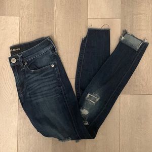 Express Stretchy distressed jeans